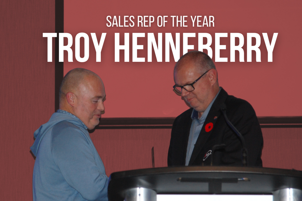 SALES REP OF THE YEAR