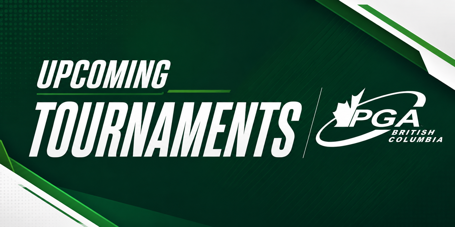 Upcoming Tournaments