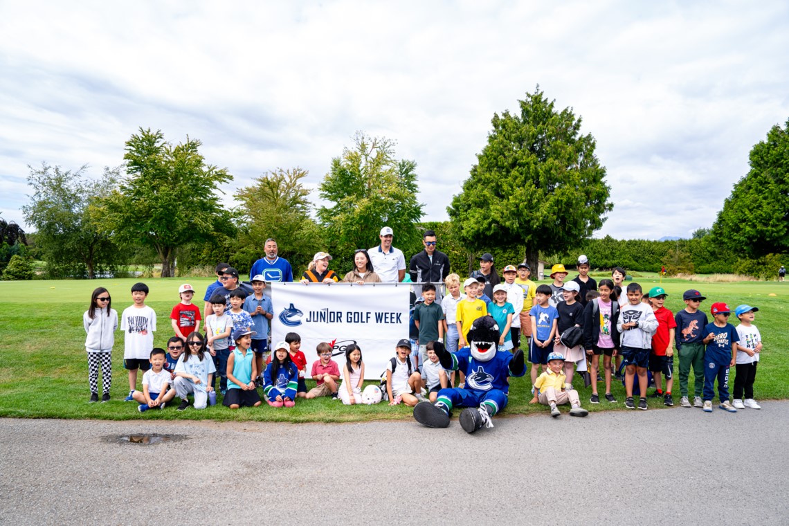 Canucks Junior Golf Week grows the game among BC youth