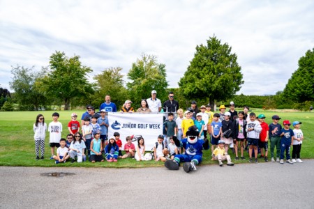 Canucks Junior Golf Week grows the game among BC youth