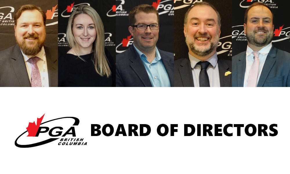 2024 PGA of BC Board of Directors Election Results