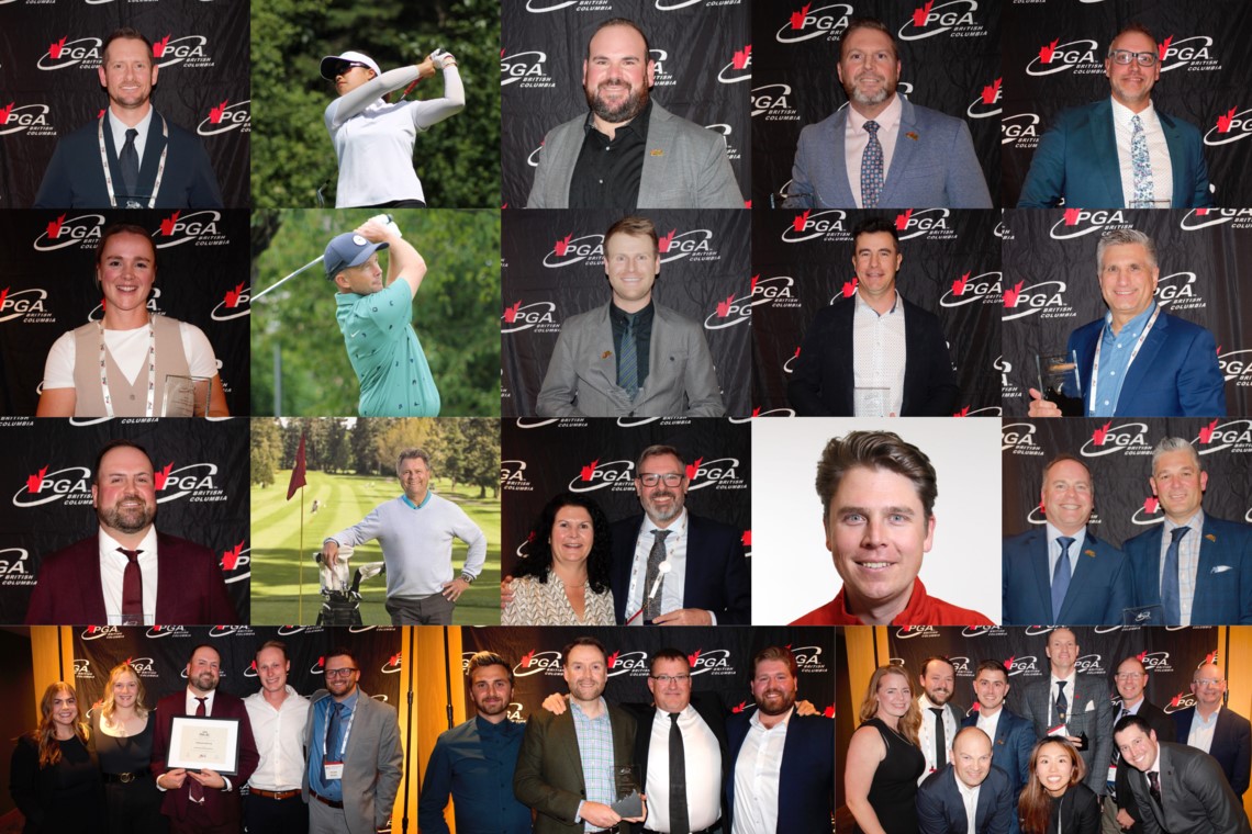 Congratulations to the 2024 PGA of BC Award Winners
