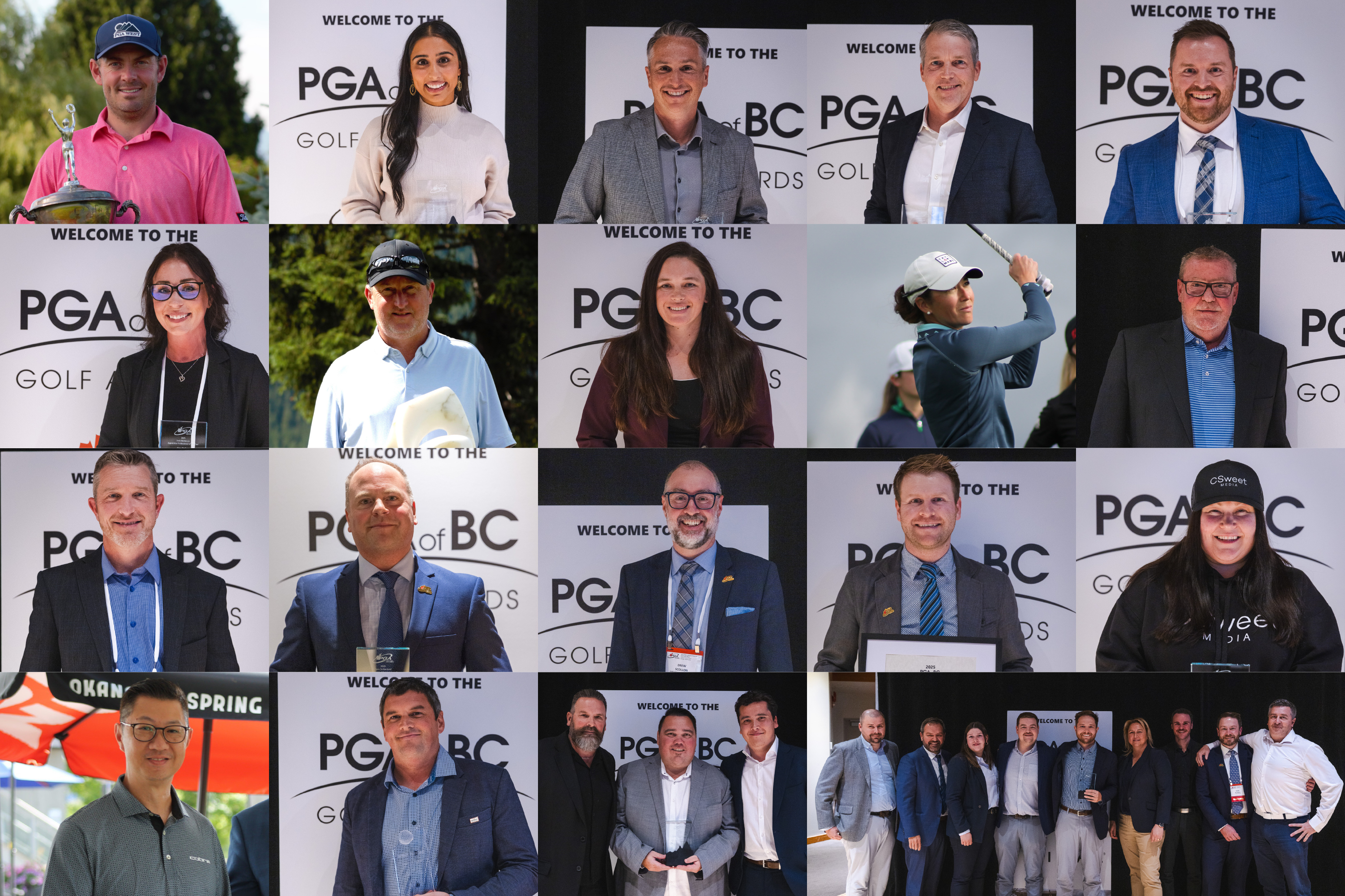 Congratulations to the 2025 PGA of BC Award Winners!