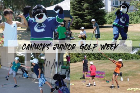 Registration now open for 2024 Canucks Junior Golf Week camps