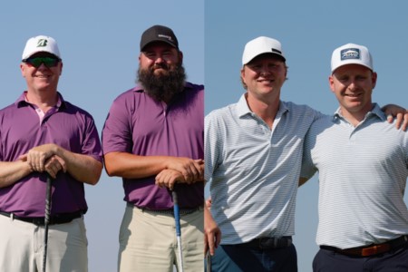 Stugis-Young and MacPherson-Cullen share first round Pro-Pro Championship lead
