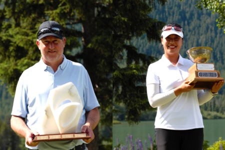 Parry and Kim earn titles at the 2024 PGA of BC Seniors' & Women's Championships