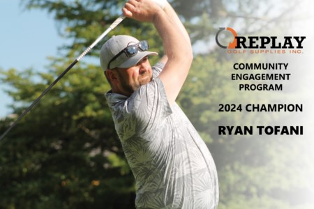 PGA of BC announces Ryan Tofani as the winner of the inaugural 2024 Replay Golf Supplies Community Engagement Program