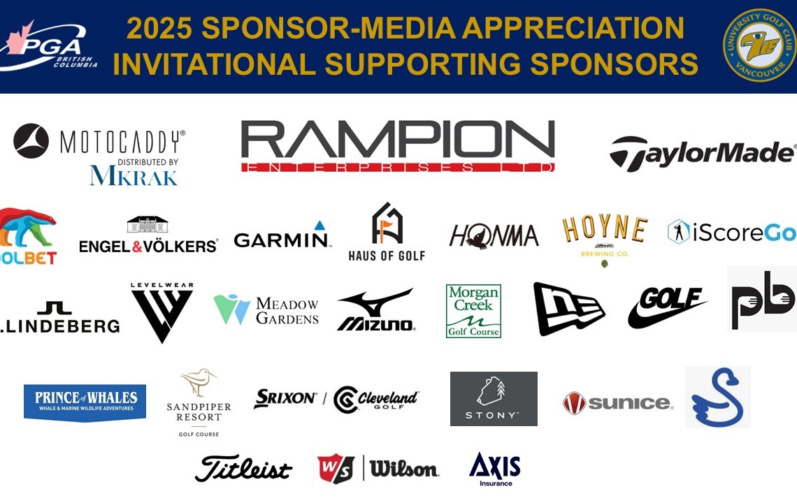 Sponsor-Media Appreciation Invitational Sponsors