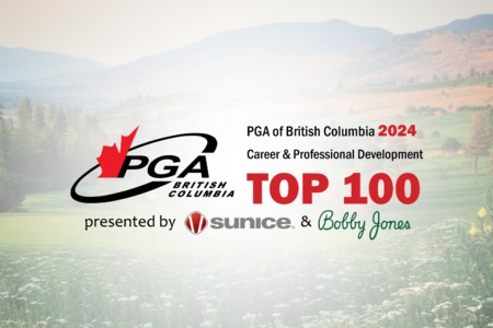 PGA of BC names 2023 Career & Professional Development Top 100