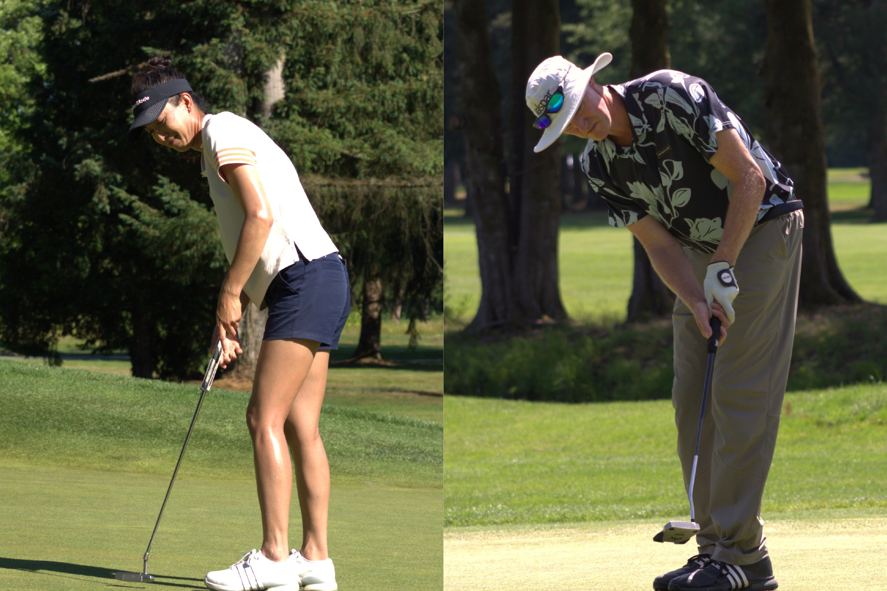 Kat Kennedy leads Women's Championship, Matt Daniel leads Seniors' Championship after first round