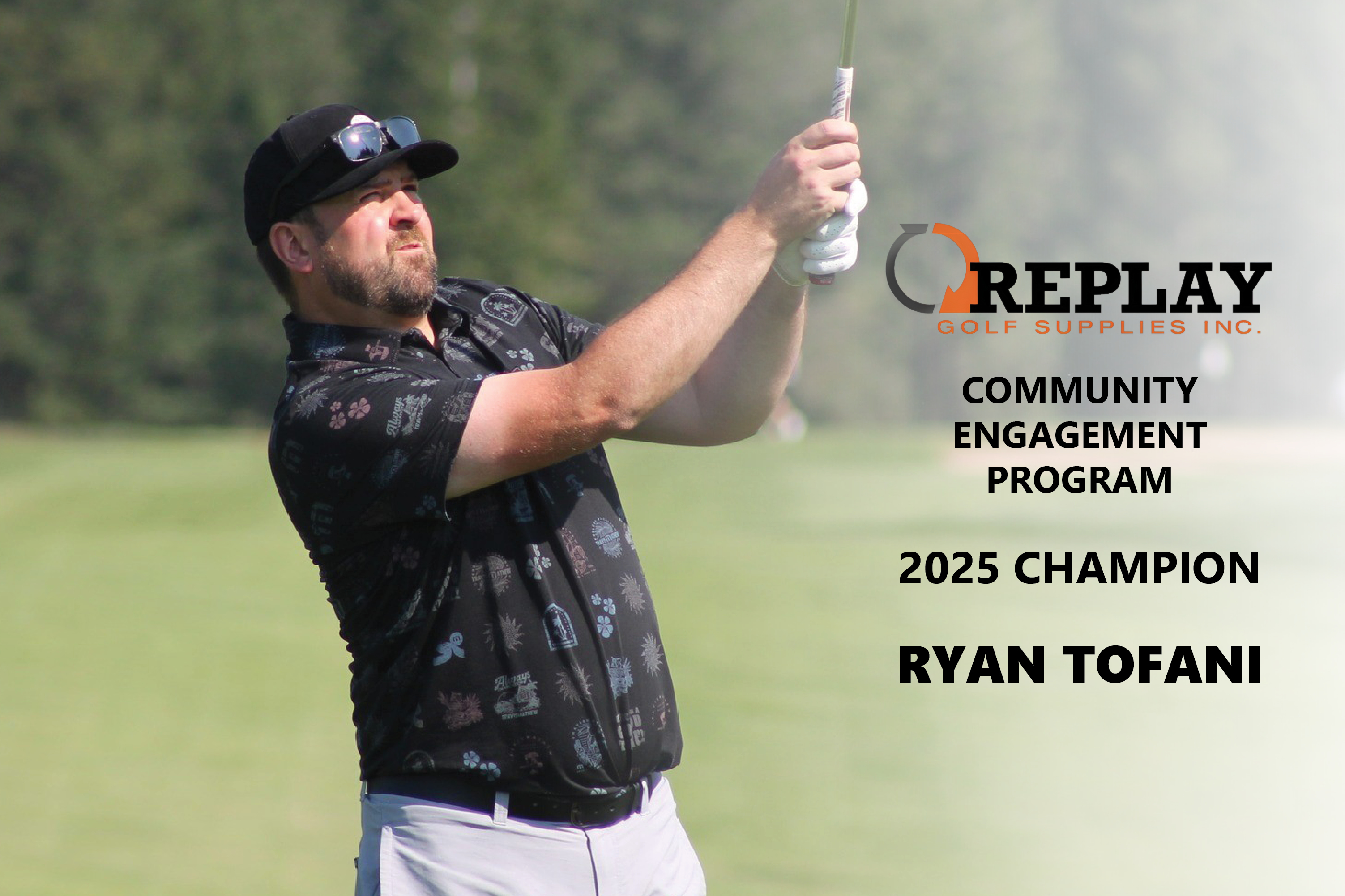 2025 Replay Golf Supplies Community Engagement Program Final Standings