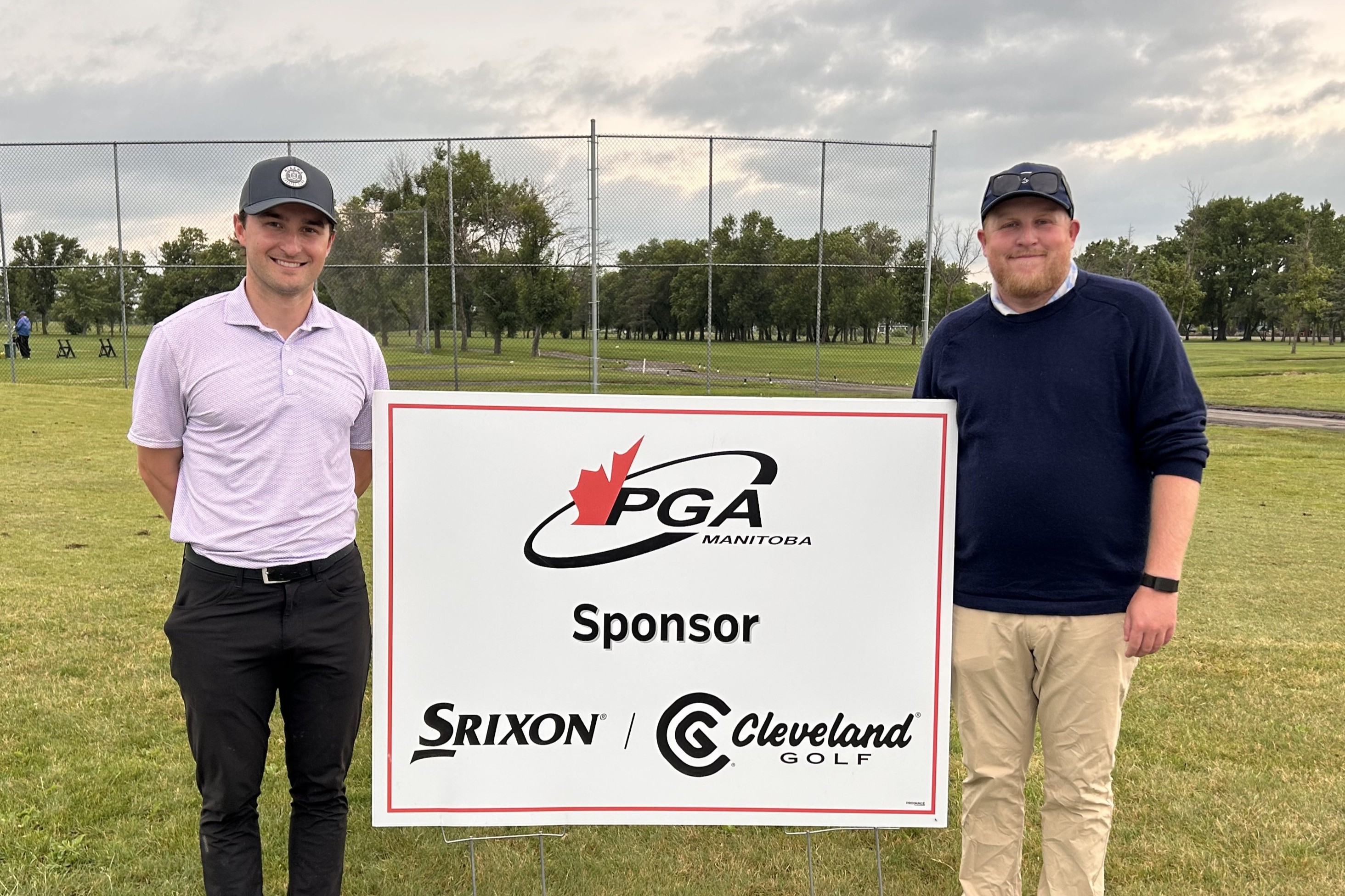 Ben Dalke & Srixon Cleveland Territory Rep, Andrew Clapham