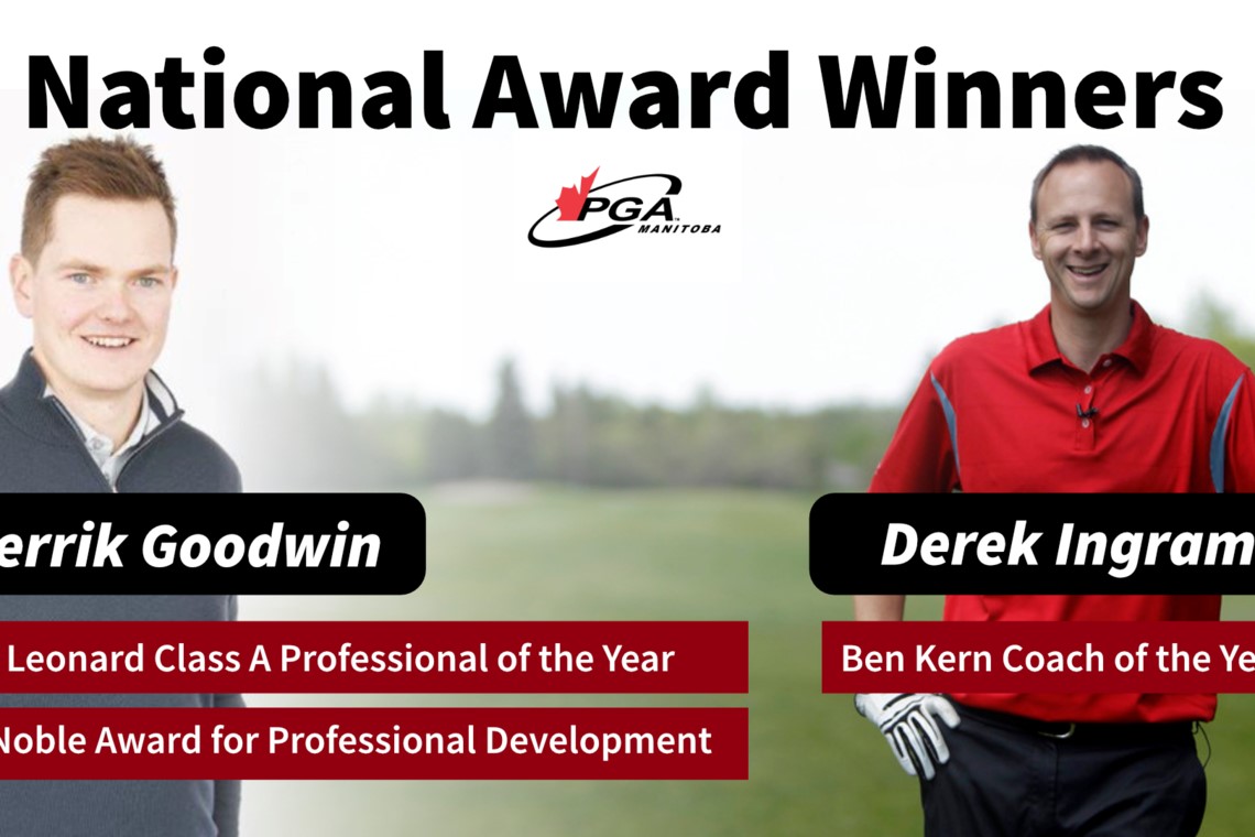 PGA of Manitoba National Award Winners