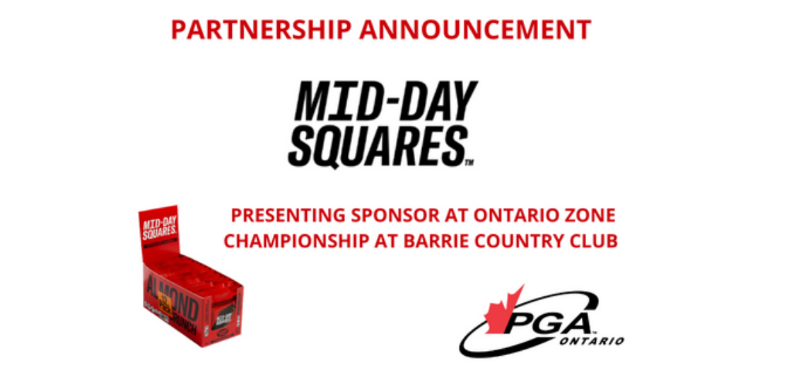 PGA of Ontario announces partnership with Mid-Day Squares