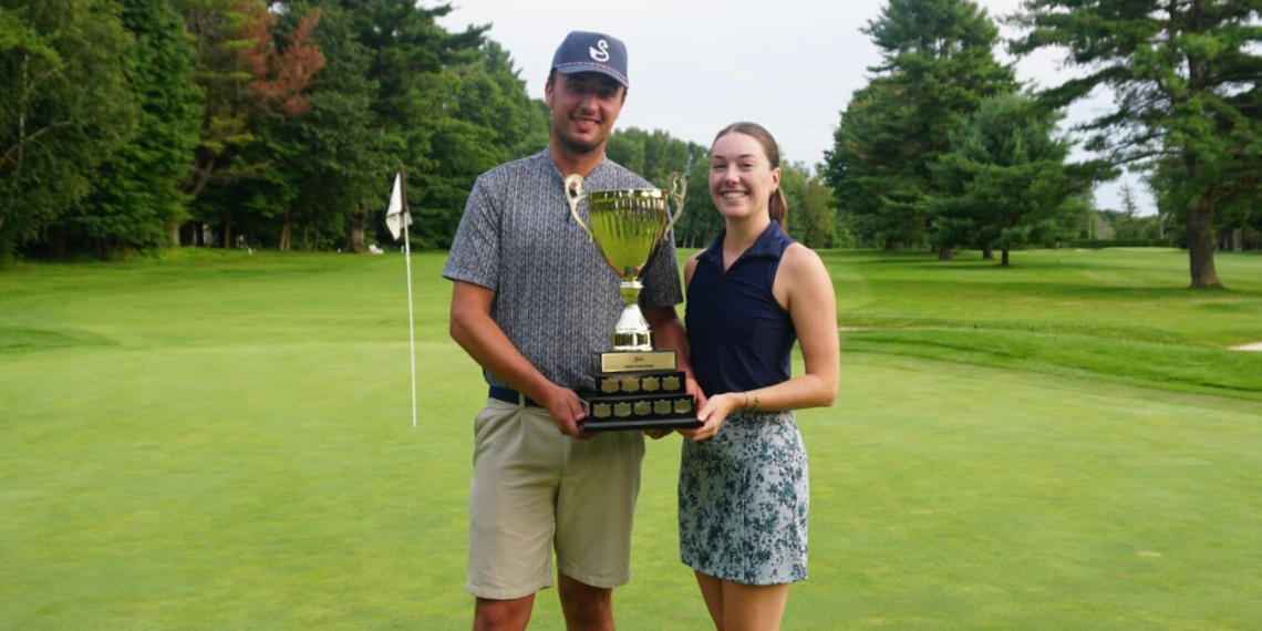 2024 Mixed Team Series Champions Gavin MacIver & Grace St-Germain