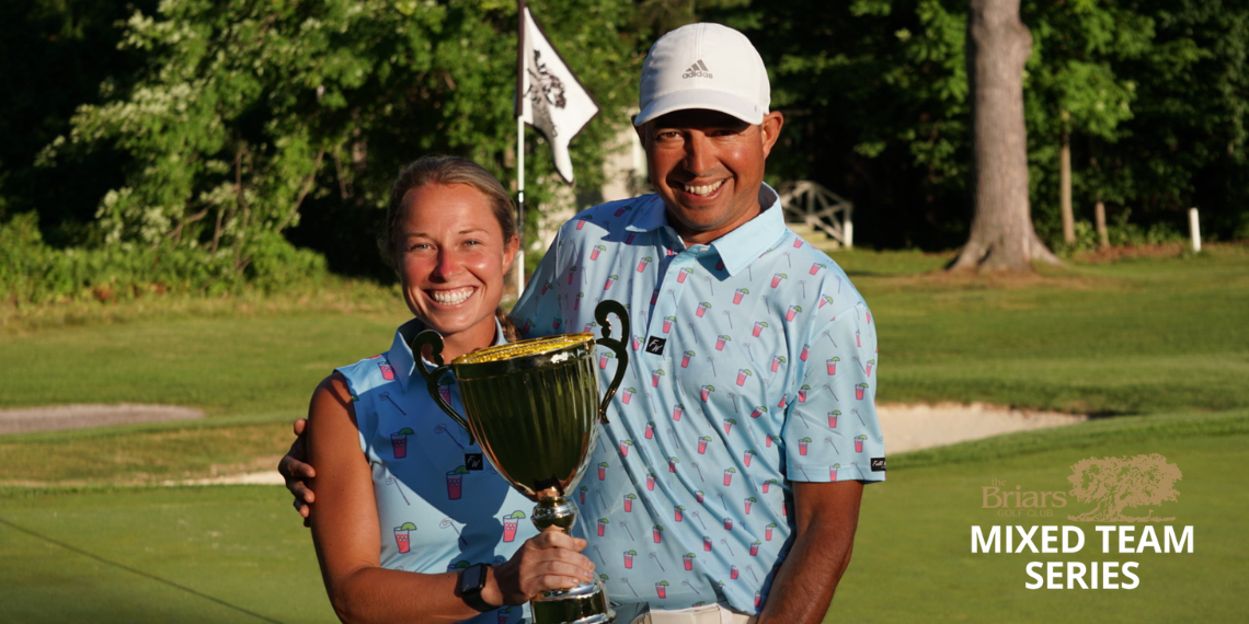 2024 Mixed Team Series Champions Gavin MacIver & Grace St-Germain