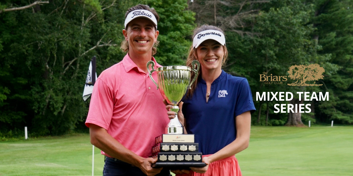 2024 Mixed Team Series Champions Gavin MacIver & Grace St-Germain