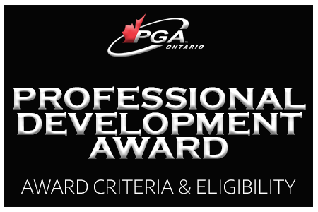 Professional Development Award