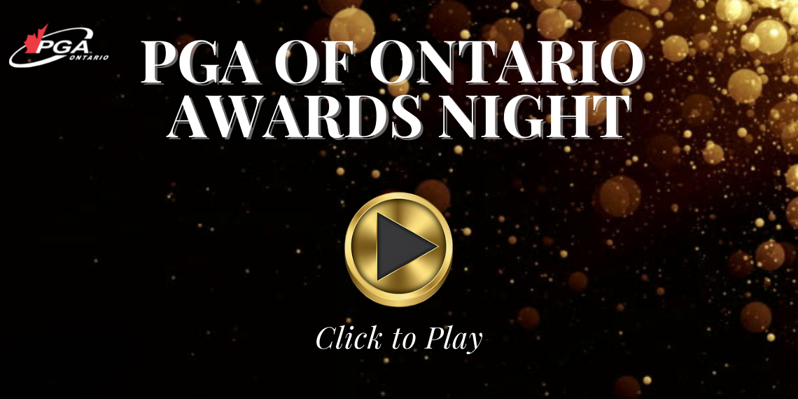 2021 PGA of Ontario Awards Night