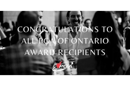 PGA of Ontario announces 2024 Award Recipients