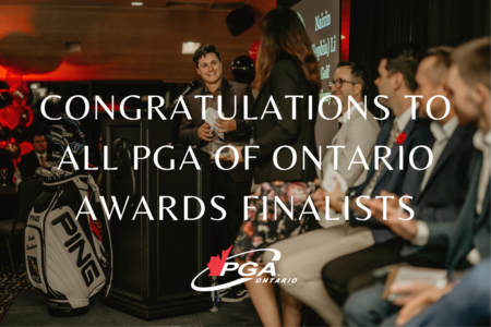 PGA of Ontario announces 2025 Awards finalists