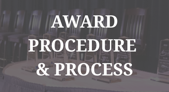 Award Procedure & Process
