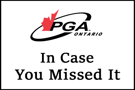 In Case You Missed It