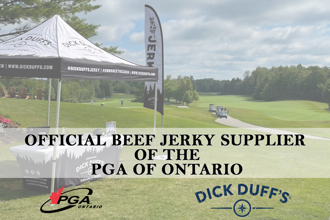 Dick Duff's partners with the PGA of Ontario as Official Beef Jerky Supplier