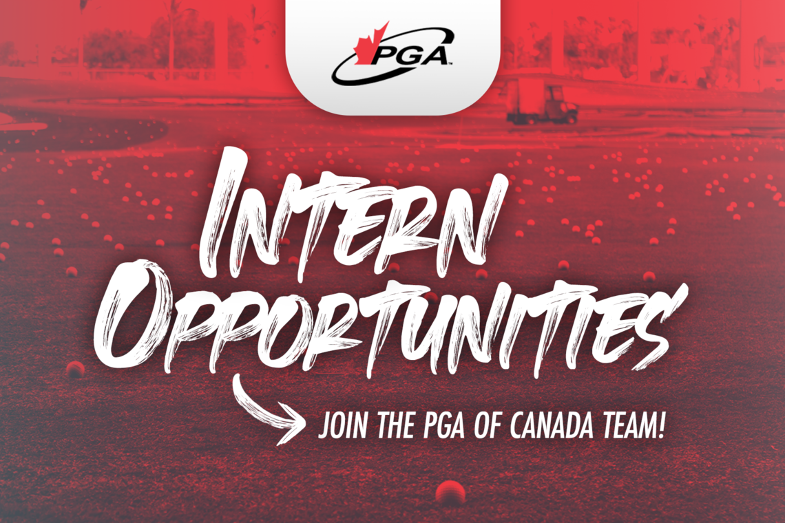 Championship Operations Assistant (Paid Internship):  PGA of Canada  - Remote (hybrid)