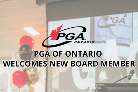 PGA of Ontario Welcomes New Board Member