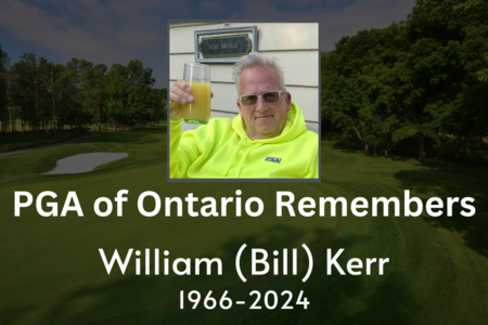 The PGA of Ontario Remembers William (Bill) Kerr