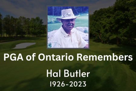 PGA of Ontario Remembers Hal Butler