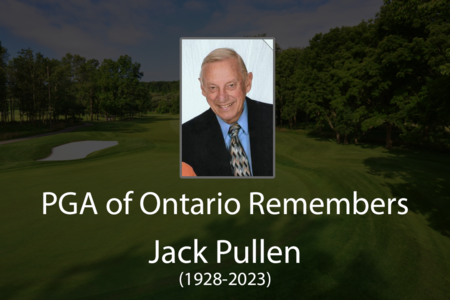 The PGA Remembers Life Professional, Mr. Jack Pullen