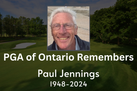 The PGA of Ontario Remembers Paul Jennings