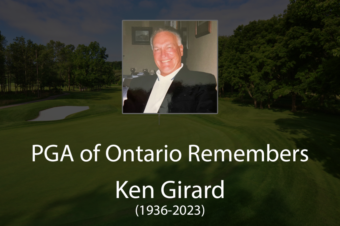 The PGA Remembers Life Professional, Mr. Ken Girard
