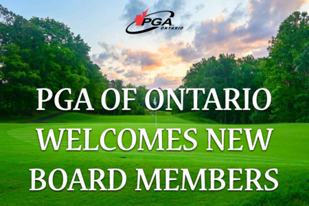 PGA of Ontario Welcomes New Board Members