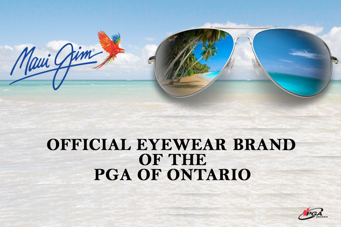 Maui Jim partners with PGA of Ontario as official eyewear brand Media Centre PGA of Ontario