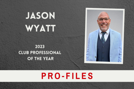 Jason Wyatt  - 2023 Club Professional of the Year