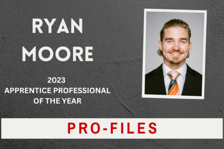 Ryan Moore - 2023 Apprentice Professional of the Year