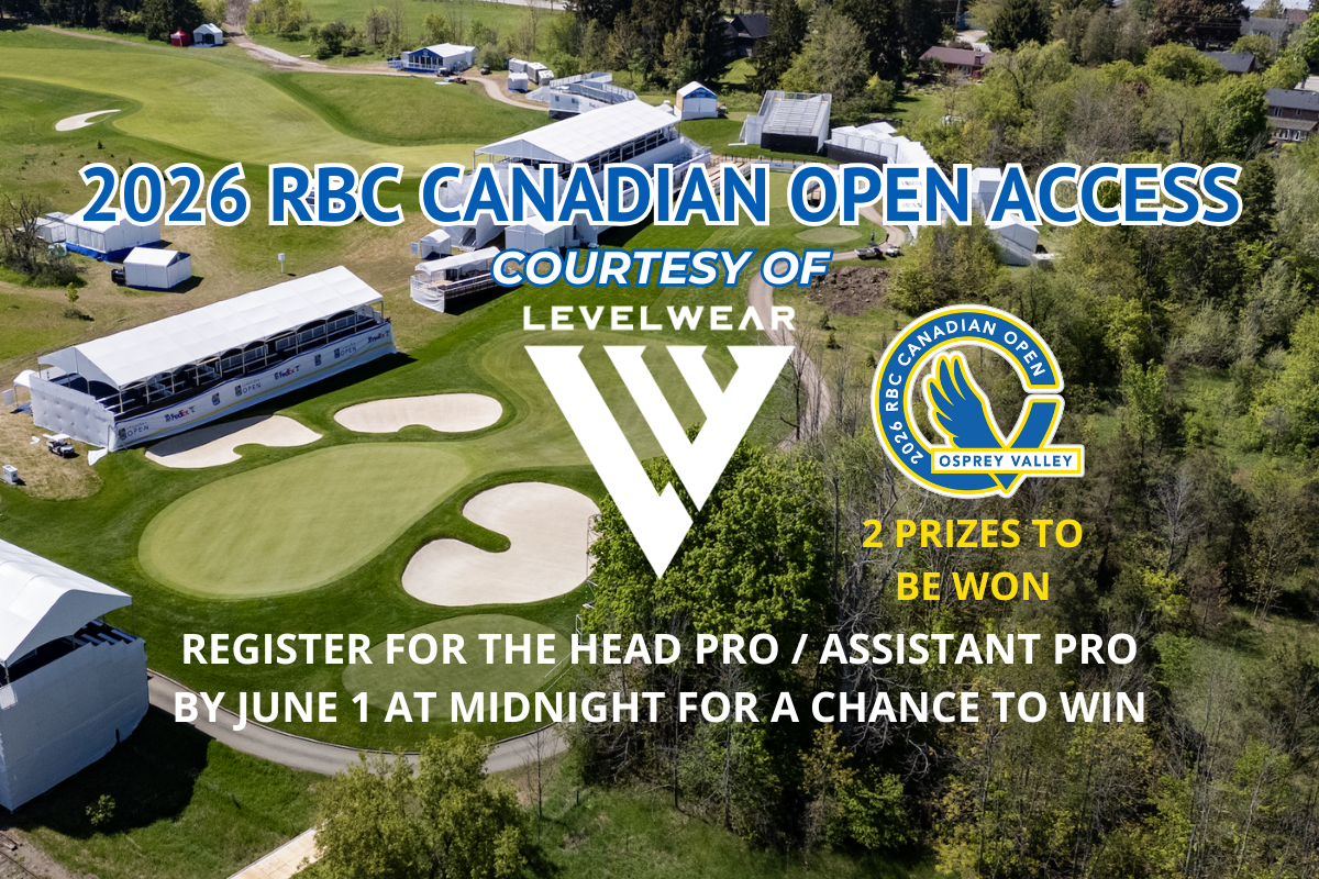 Win RBC Canadian Open Tickets courtesy of LEVELWEAR