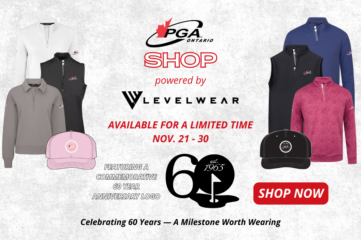 PGA of Ontario Shop powered by LEVELWEAR