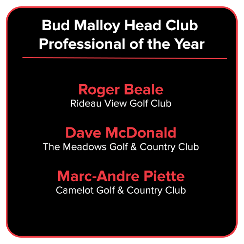 02 - Bud Malloy Head Club Professional of the Year