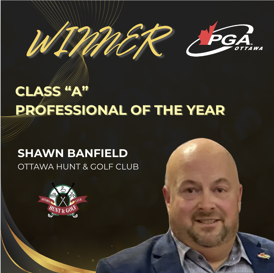 2025 - Class A Professional of the Year - Shawn Banfield