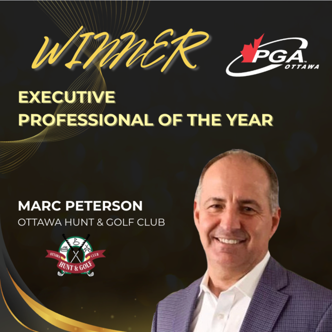 2025 - Executive Professional of the Year - Marc Peterson