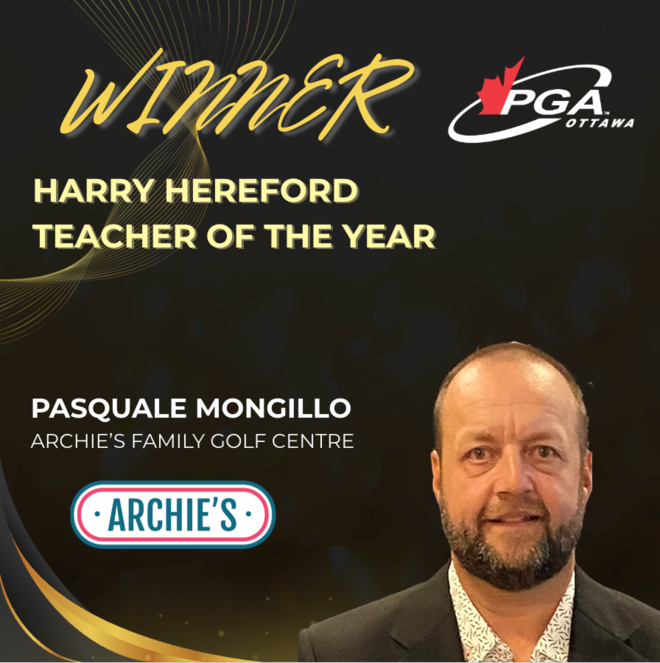 2025 - Harry Hereford Teacher of the Year - Pasquale Mongillo
