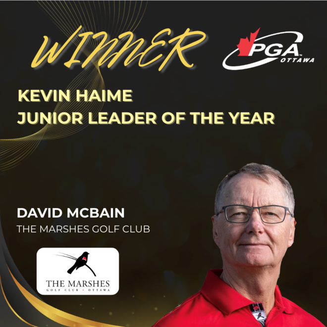 2025 - Kevin Haime Junior Leader of the Year