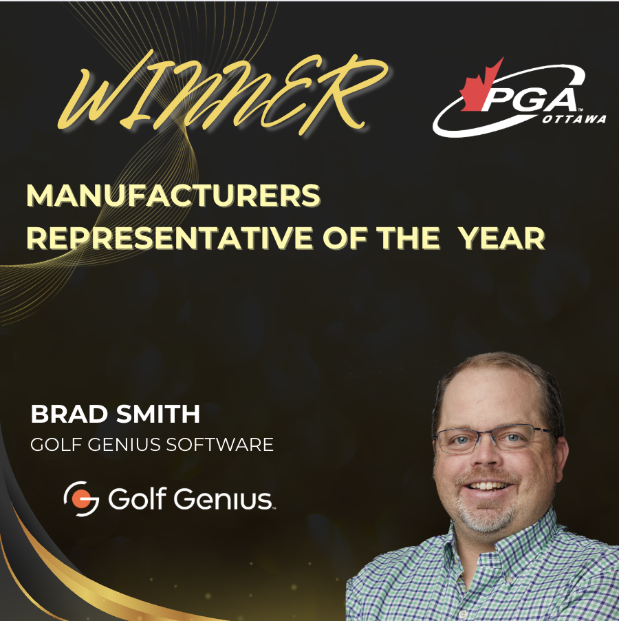 2025 - Manufacturers Representative of the Year - Brad Smith