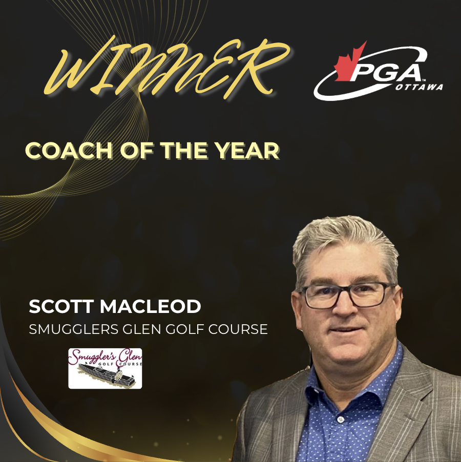 2025 Winner - Coach of the Year - Scott MacLeod