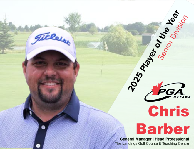 Player of the Year - 2025 - Senior Division - Chris Barber