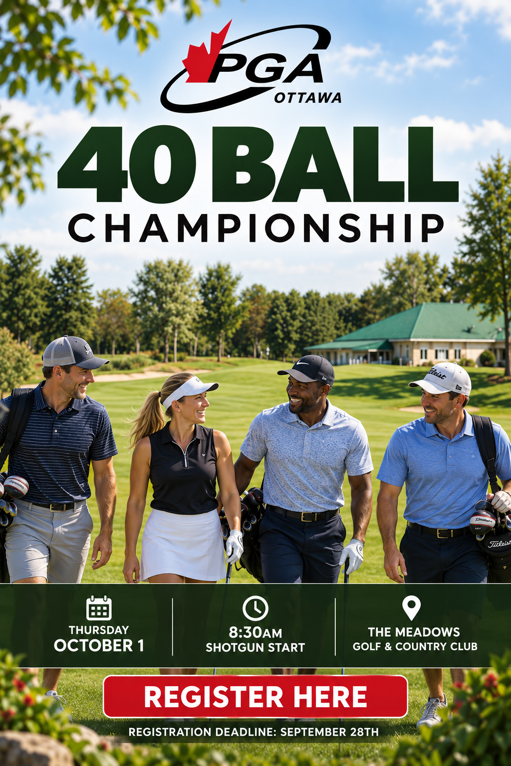 POSTER - 40 Ball Championship (2026) - The Meadows Golf & Country Club